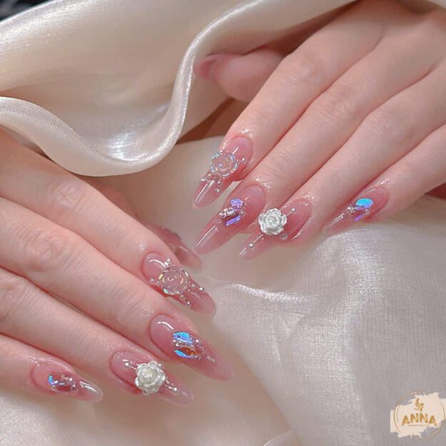 Làm Nail Sunwah Pearl
