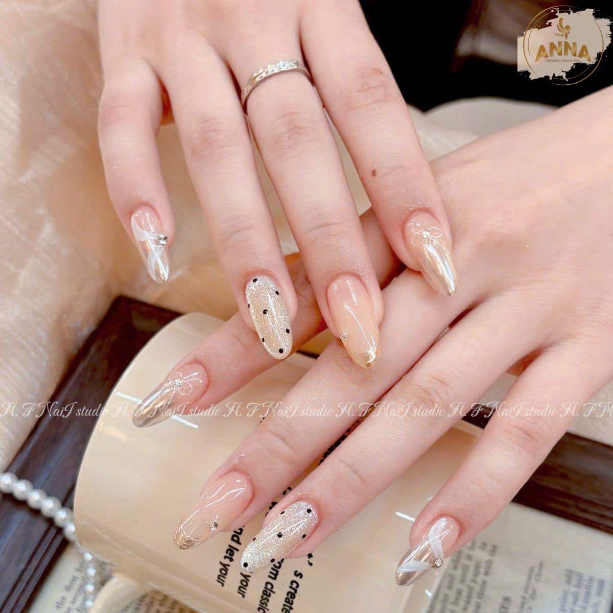 Spa Organic Nail Sunwah Pearl